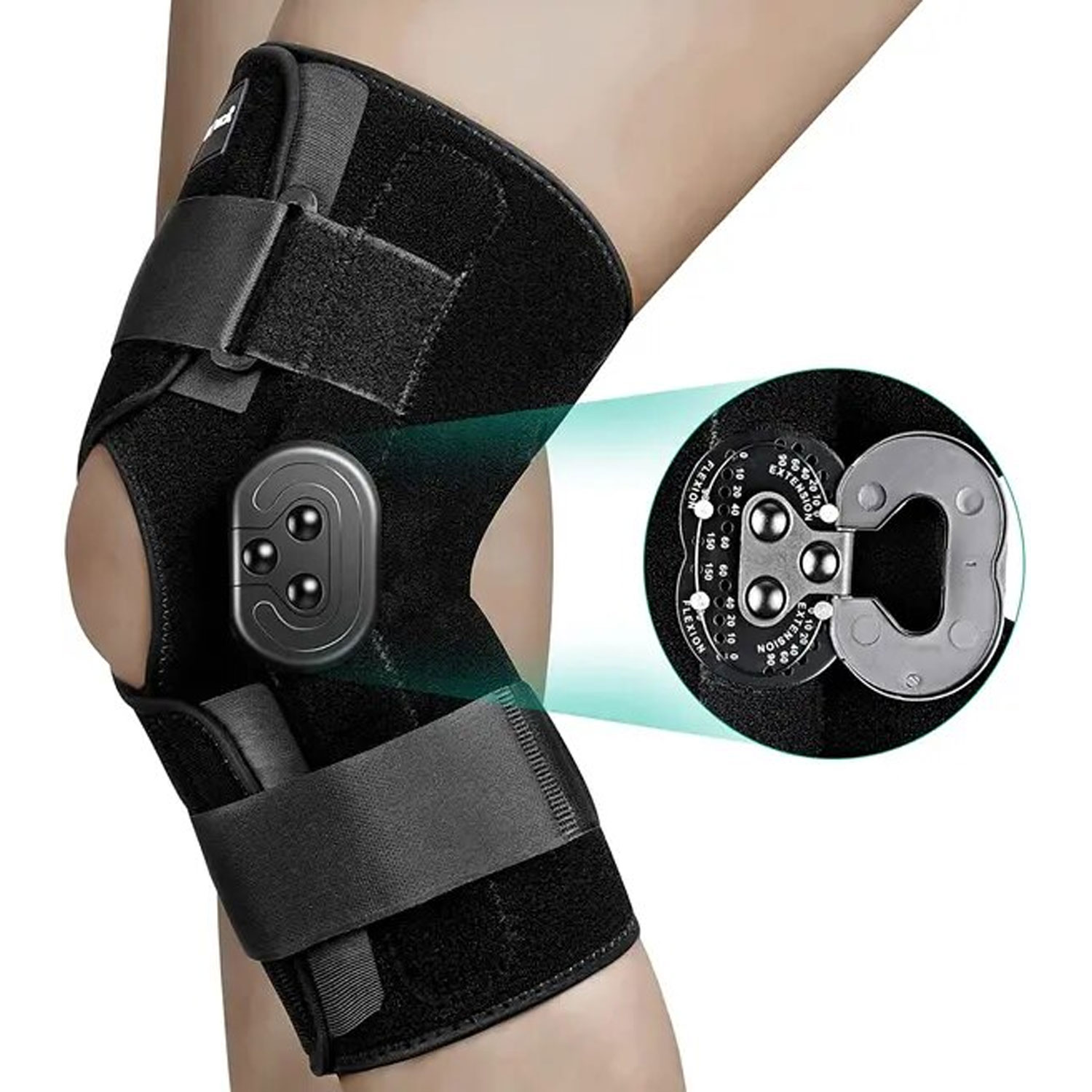 Adjustable Hinged Knee Brace  Pain Relief Premium knee support